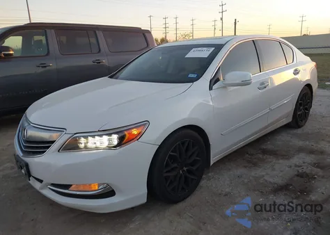 2016 Acura Rlx Technology Package from USA, damaged, VIN JH4KC1F50GC000418